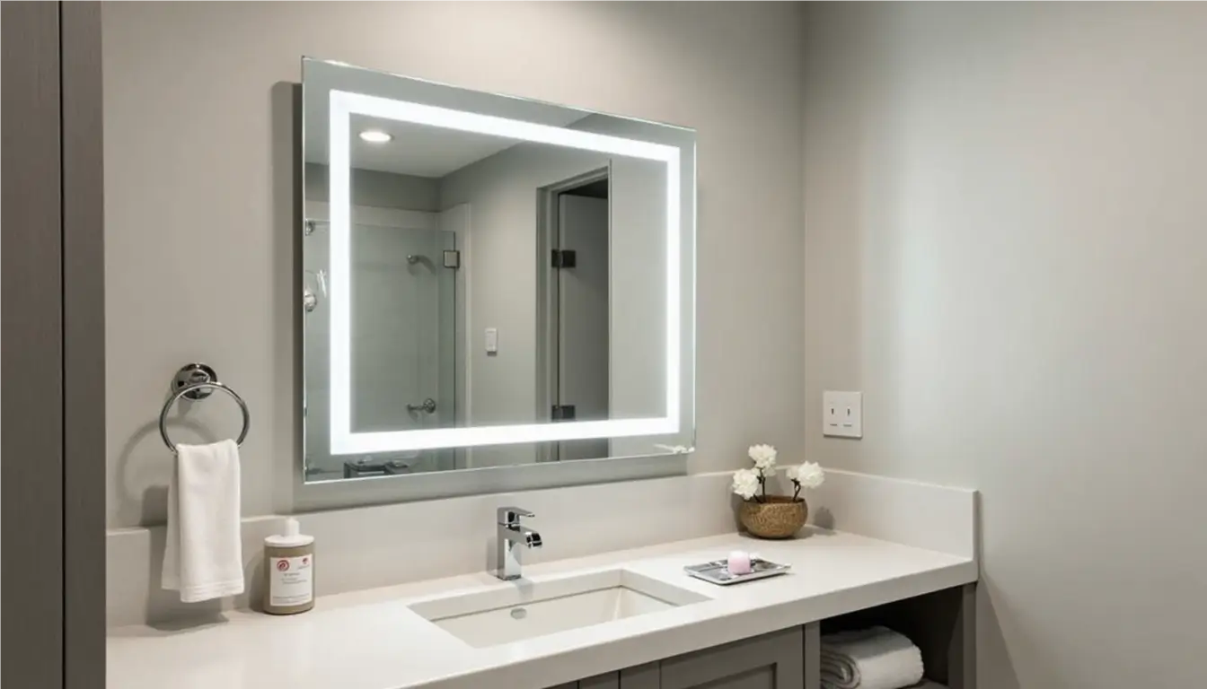 Smart Bathroom Mirror With TV