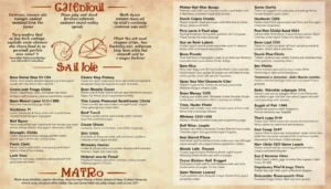 California Pizza Kitchen Menu